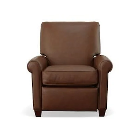 Casual Push Back Recliner with Welt Cord